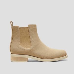 VIVAIA Clara Women Ankle Boots Square Toe Chelsea Boots Water Res. 39.5 EU 9 US